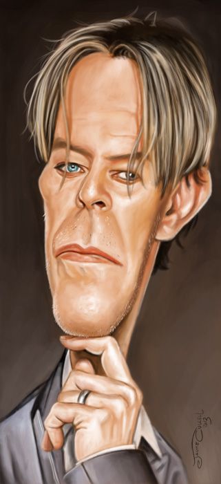 caricaturacantanteDavid Bowie