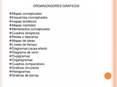 Mejores Organizadores Gr Ficos Tipos Y Caracter Sticas Mejores