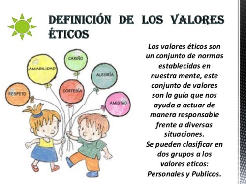 Valores Universales Morales Familiares Y Eticos Imagenes E