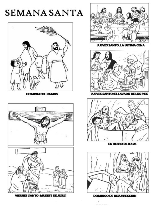 Imágenes Para Semana Santa Frases Mensajes Palabras Y Dibujos