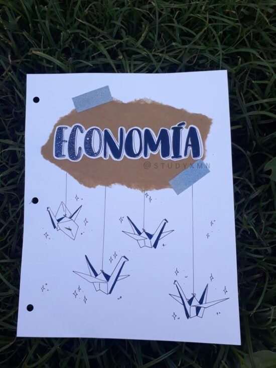 Portadas De Economía Ideas Creativas Y Bonitas Diseños Carátulas Dibujos Mejores Imágenes